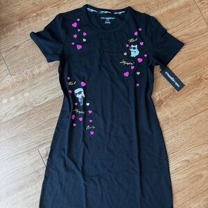 Karl Lagerfeld T-Shirt Dress